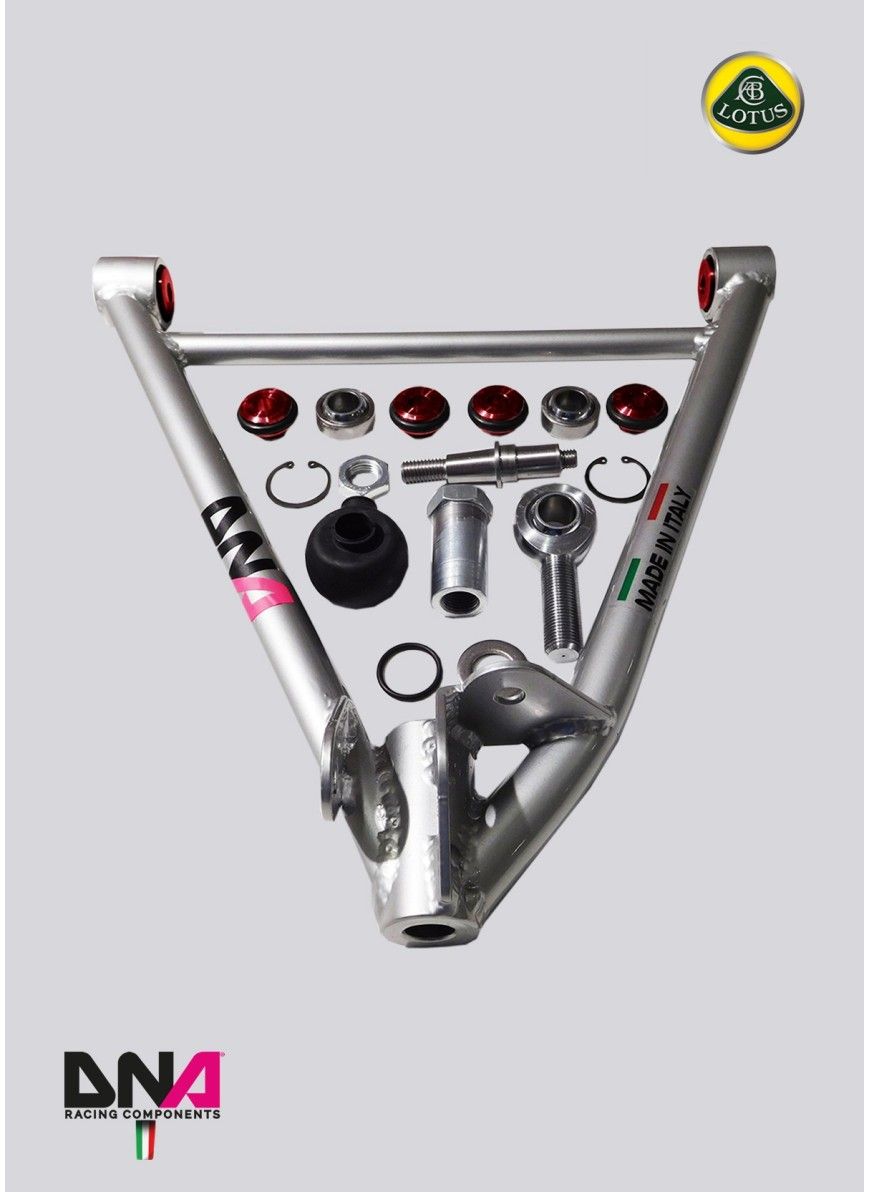 Kit trapezi anteriori inferiori DNA Racing Kit trapezi anteriori inferiori DNA Racing